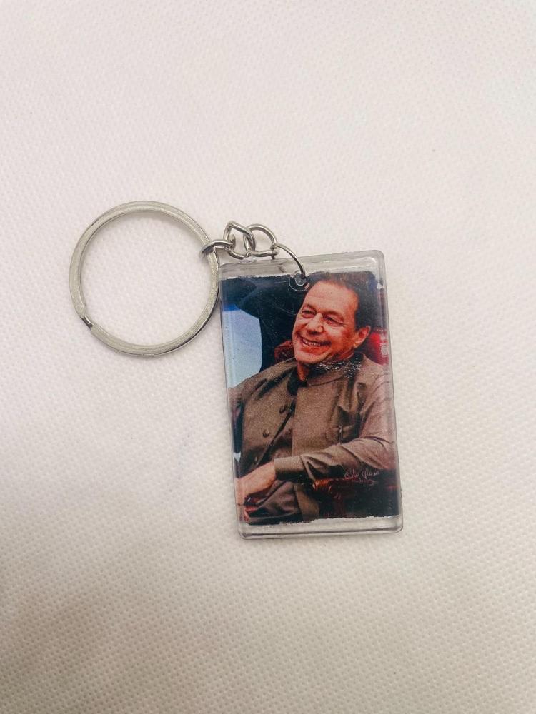 : Imran Khan Double Sided Photo Keychain