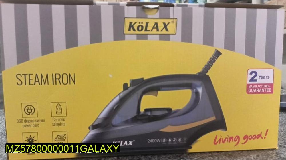 2400W Steam Iron Black