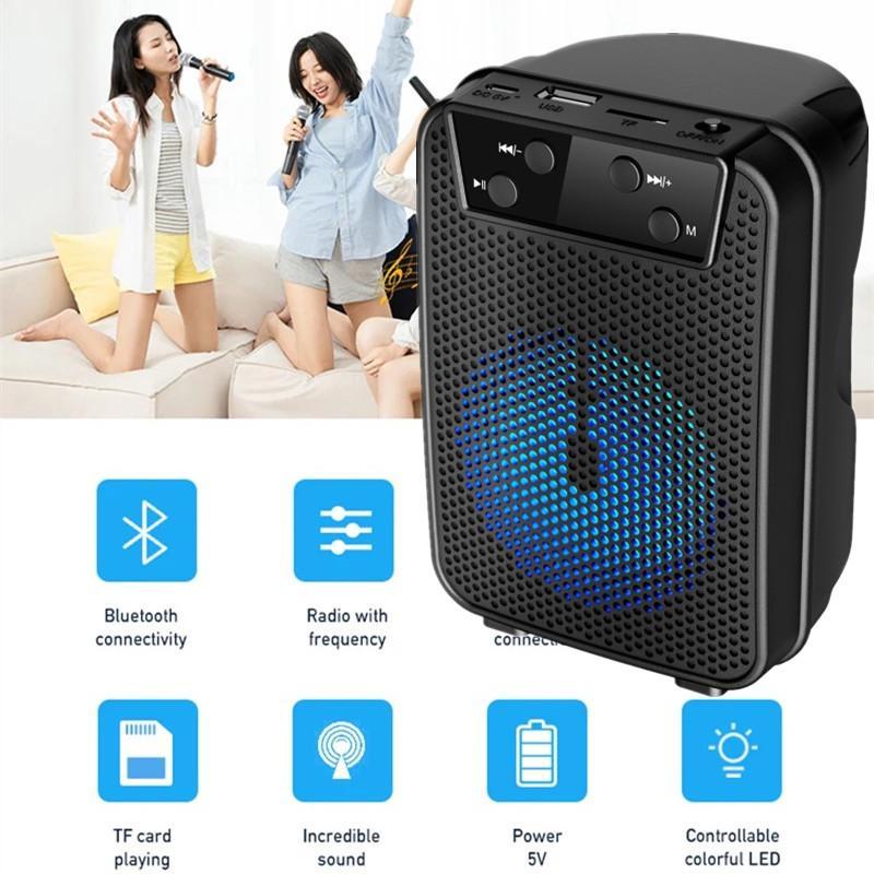 Bluetooth 5.3 MP3 Function Stereo Speaker - 1 Pcs - Powerful 15 Watts